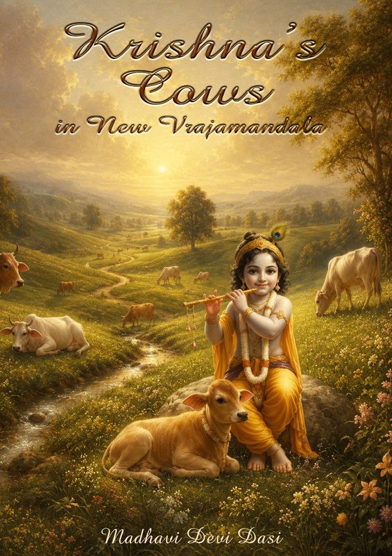 Krishna's Cows in New Vrajamandala