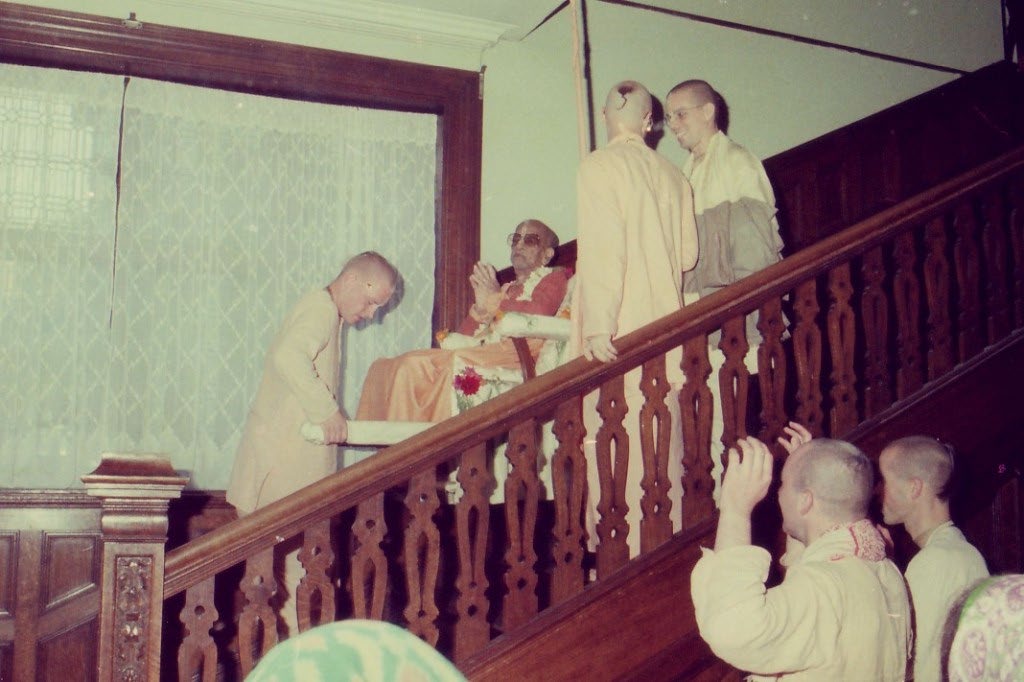 Prabhupāda at Bhaktivedanta Manor, 1977